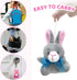 12PCS CH HAICHENG Filled Easter Eggs with Plush Animal Toys Inside, Prefilled Easter Eggs for Easter Eggs Hunt, Easter