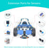 V2 V1, Programmable ELECFREAKS microbit Mini Cutebot Kit Compatible with BBC Micro:bit and DIY Robot Car Kit, STEM