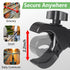 Kevenal 360 Stroller Phone Holder - Shopping Cart Phone Holder - Stroller Phone Mount with Clamp, Non-Slip Degree