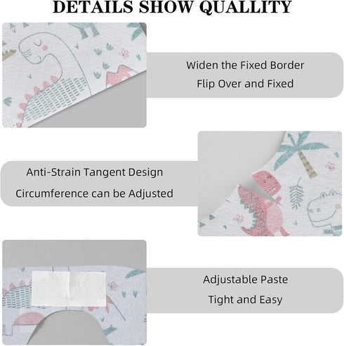 WYSLP 25pcs 6-18 Baby Disposable Bibs Travel Feeding Bib - Leakproof Liner, Food Catcher Pocket for Months Babies