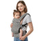 MOCKPOSE Baby Carrier Newborn to Toddler- 100% Pure Cotton Double-Side Skin-Friendly Baby Carrier,3
