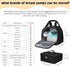 Commute OCKLILY Breast Pump Bag for Working Moms - Insulated Cooler Bag with Laptop Sleeve - Fits Spectra Medela