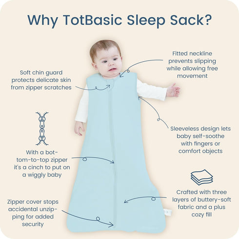 2T-3T-4T, 0.5 Summer 2 Pack Toddler Sleep Sacks TOG Light Wearable Blankets, Extra Long XL Sleeping Bags