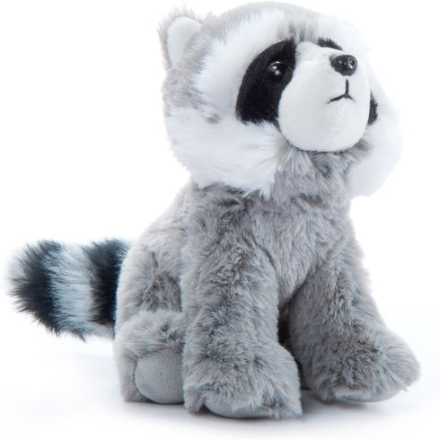 The Petting Zoo 6-Inch Raccoon Plushie, Gifts for Kids, Wild Onez Babiez Zoo Animals