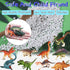 14 Pcs Figures Toys, Realistic Mini Dinosaurs Animal Figurines for Educational Playset & Cake Topper Ornaments