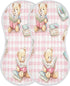 YEGAME Set 1 11 22 Inch Muslin Baby Burp Cloths of - Cute Bear Super Absorbent Cotton Burping Rags Soft Baby Washcloths