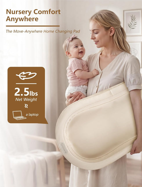 Sprouterie 30.7 15.7 Wipeable Baby Changing Pad, Changing Pad Babies for Dresser Waterproof Standard Size in *