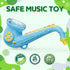 KT1 Contixo Toy Saxophone, Blue Digital Saxaboom, Trumpet, Clarinet with Light & Sound, Early Education Musical