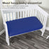 Everyday Kids Fitted Crib Sheet - 100% Soft Breathable Microfiber Baby Sheet, Fits Standard Size Crib Mattress, Royal