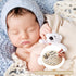 Tucnoeu Pen,5.9in Mallard Duck Baby Stuff, Duck Baby Announcement Sign with Marker Round Wooden Hello World Newborn