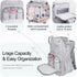 Backpack pack Diaper Bag with Changing Pad, Large Baby Bags with Stroller Straps & Insulated Pockets, Multifunction