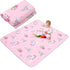 Funtery 43 x 43 Inch Boho Baby Play Mat Portable Crawling Washable
