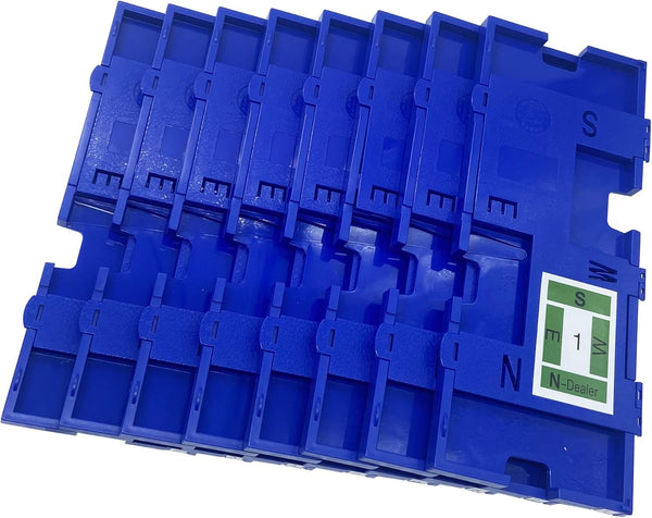Duplicate Boards for Bridge Cards Game - Home Bridge Kit with Carrying Bag, Set of 8