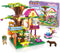 HOGOKIDS Tree House Friends Building Set with LED Light - Girl House
