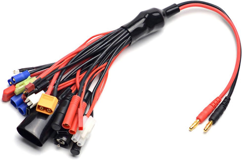 Readytosky 19 in 1 Lipo Battery Charger Adapter, Convert Cable for RC Car Drone