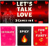 Let's Talk Love - Couples Games for Fun and Romantic Date Night, Perfect Game Gift to Spice up Your Relationship