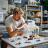 6 in 1 Fossil Building Kit - Compatible with Lego Dinosaur Natural History Museum, 928 PCS Educational STEM Toys