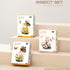 MEIEST Set,Colorful Insect Flower Building Blocks Construction Building Bricks Toy with a Science Popularization