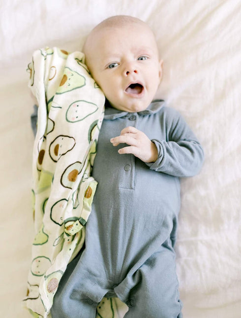 Loulou Lollipop Soft Baby Swaddle Blanket - Muslin Wrap Receiving Blanket for Newborn to Toddler, 47” x 47”