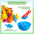 Counting Dinosaurs Toys Matching Games, Sorting Bowls for Kids Toddler Learning Activities, Montessori Fine Motor Skills