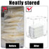 4 8.3 8.3 5 Inch(Clear) Domensi Pcs Breast Milk Storage Tower Freezer Storage Organizer for Milk Freezer Bags