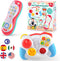 PLAY Baby Controller Toy - Bilingual Learning Toys, Pretend Video Game Controller & TV Remote Combo