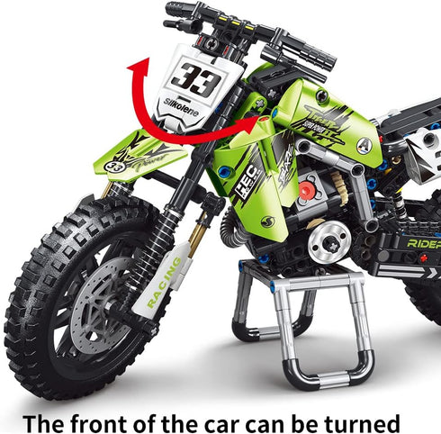 Mesiondy Sets,Toys (476 Motorcycle Toy Building Blocks Kit,Stem Bricks for Boys & Adults,Build A Model Motorcycle