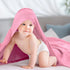4 Towels,32"x 32" Preboun Pcs Muslin Hooded Baby Cotton Newborn Bath Towel Muslin Infant Baby Blankets Absorbent Unisex