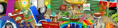 Ceaco - Tracy Flickinger - Gone Camping 500 Piece Jigsaw Puzzle