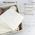 6-Layer Diaper(6 Pack) Mama Koala Natural Cotton Cloth Diaper Inserts, Adjustable and Reusable for Any Baby Cloth
