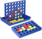 4 in a Row Connect Game Travel Board Game, Medium Size 9.4 inch x 6.8 inch