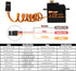 DSPOWER 21G 25T 1/18 1/16 1/14 Mini Servo Micro Servo with Arm,Digital Servo Full Metal Gear for RC Crawler Car,Truck