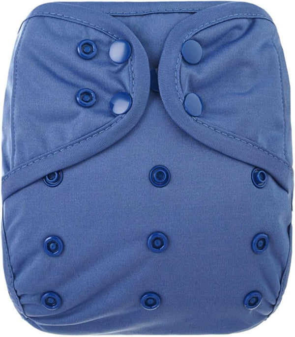 OsoCozy One Size Cloth Diaper Covers - Adjustable Snap Fit & Double