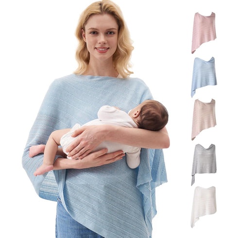 Momcozy Ultra-Light Nursing Cover for Breastfeeding, Soft Breathable Tencel Lyocell Fabric, Multi-Use
