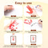 PUDEKO 5,DIY Set(5 8 Family Handprint Kit for Craft Family Memories Keepsake Art Baby Newborn Hand and Footprint Wooden