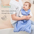 0-6 100% 3 Pack 0.5 Baby Sleep Sack Months, Cotton Sleeping Sack for Newborn and Infant, Baby Wearable Blanket, Tog