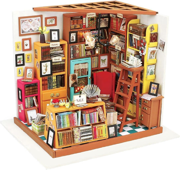 Rolife 1:20 Miniature House Kits-Tiny House Kit-DIY Miniature Dollhouse Kits for Adults-Model