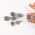 AncientDeer 7pcs Metal Dice Set D&D - Unique Dragon Pattern for Dungeons and Dragons, RPG, MTG, Board Games