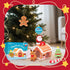 612 Set hahaland Baby Toy for Months Musical & Sensory Plush Toy with Gingerbread House, Santa, Reindeer & Rattles