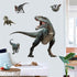 Kiddale T-Rex Giant Wall Stickers, Removable Peel and Stick Dinosaur Wall Decals for Kids, Bedroom, Living Room