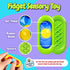 12 Sensory Marble Fidget for Kids Adults- Park Gel Filled Quiet Fidget for Student Classroom Prize, Texture Autism