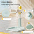 NYXIFYLO (824 Baby Shower Stand Adjustable Toddler Bath Seat Rack with Anti-Slip Base, Portable Duck Design Baby Bath