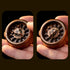 Premium Carnival Pocket Roulette Spinner - Adult Fidget Toy in Neo & Red-Copper