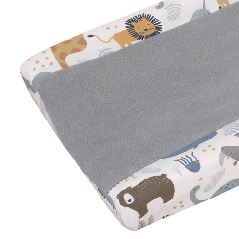 NoJo Zoo Animals Super Soft Changing Pad Cover