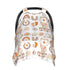 Mcewoel Boho Baby Car Seat Canopy Cover, Nursing Cover for Newborn, Boho Baby