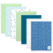 Baby Burp Cloths for Boys and Girls - 7 Pack Large 100%