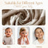 Ultra Soft Muslin Baby Blanket, Versatile Swaddle and Bed Blanket for Boys and Girls (1 Coffee Checkered 1 Pack)