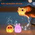 Night Light for Kids Soft Silicone Animal LED Lamp with White Noise, Touch Sensor & Rechargeable Cute Portable