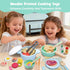 63PCS Set, Set, Sets SIMPLIPLAY Wooden Play Cooking Play Kitchen Accessories, Montessori Kitchen Play Food for Kids