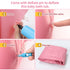 SHXKUAN 0-5 Inflatable Baby Bathtub Infant Anti-Slip Bath Seat Pool with Air Pump Travel Camping Portable Toddler Bath